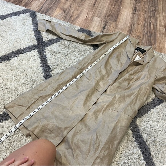 NWT Lafayette 148 New York Linen Oversized Blazer - Picture 10 of 14